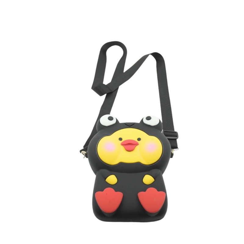 Cute Cartoon Girls’ Backpack, Shoulder Bag /  Purse, Portable, Mini Silicone Handbag Girls, Children’s Bag/Purse for Girls Women, Gift Girls Bag Accessories (1 Pc Mix Color )