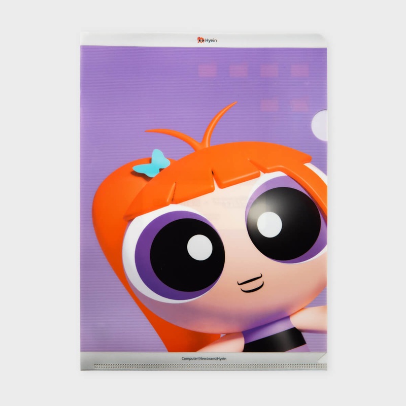 THE POWERPUFF GIRLS X NJ Plastic File Folder (HYEIN)