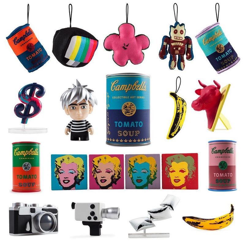 Andy Warhol Campbell’s Soup Can Mystery Warhol Art Figure Series