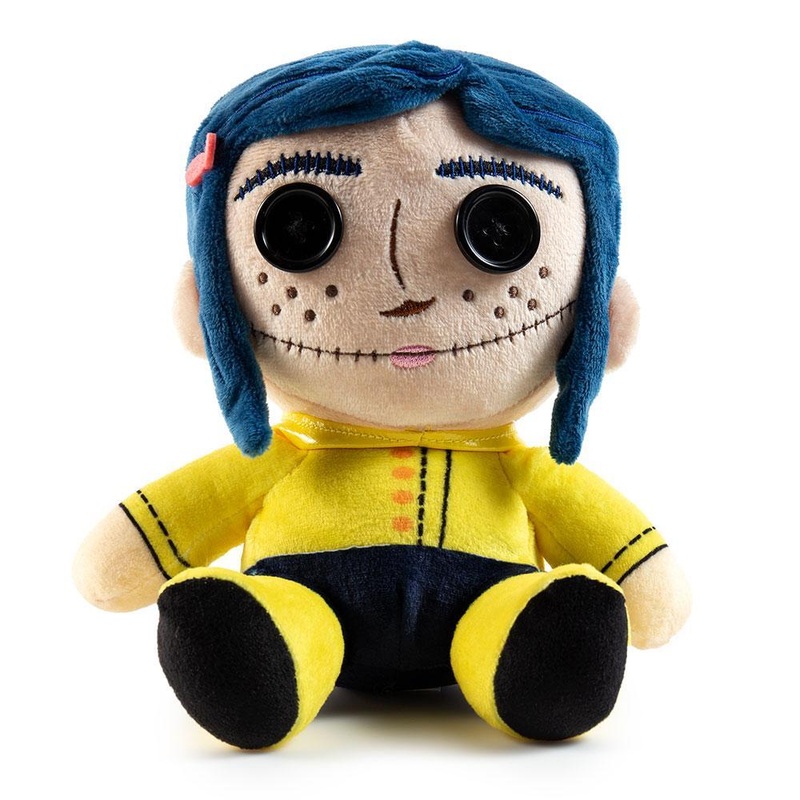 Coraline with Button Eyes 7 Phunny Plush by