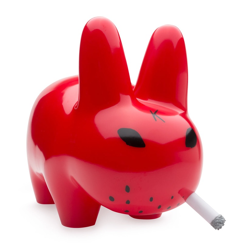 Smorkin Labbit 10 Vinyl Figure  – Lustre Gloss Red Edition