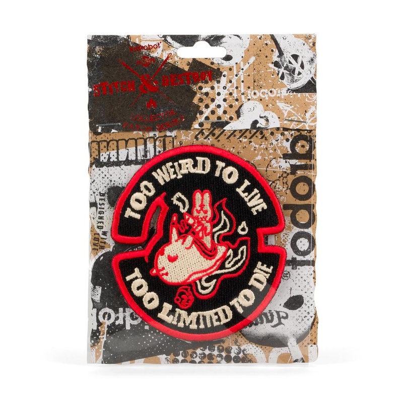 Stitch & Destroy Patch – Too Weird To Live, Too Limited To Die