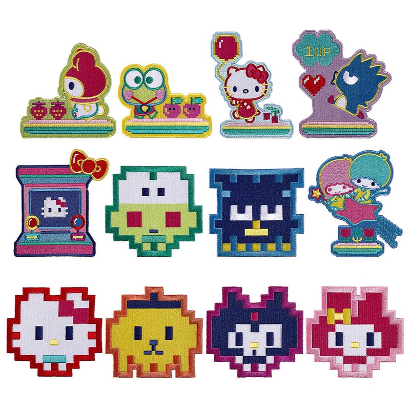 Hello Kitty and Friends Arcade Gamer Pixel Patch Series