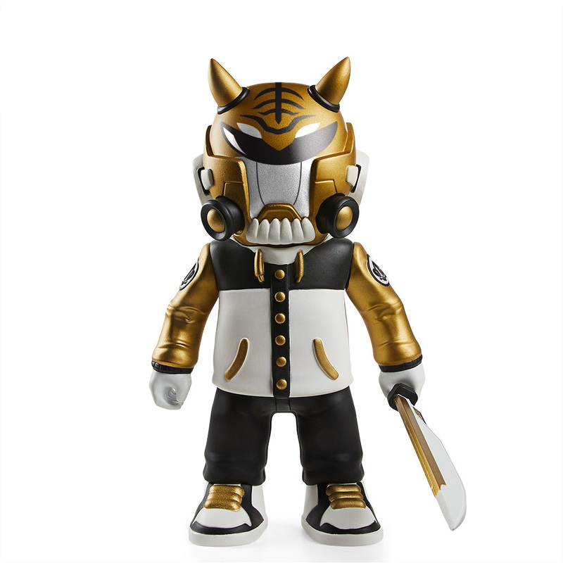 Soul Breaker 5 Vinyl Art Figure by In Prime We Trust  .com Exclusive White Tiger Edition Limited to 100 Pieces