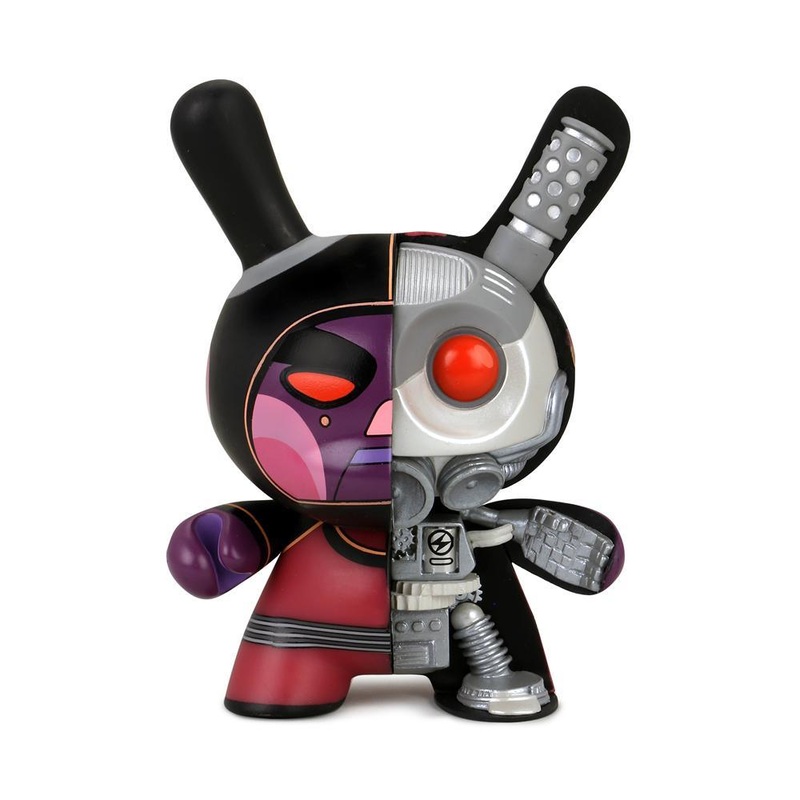 VOID 5 Mecha Half-Ray Android Dunny by Dirty Robot  Destroy Edition