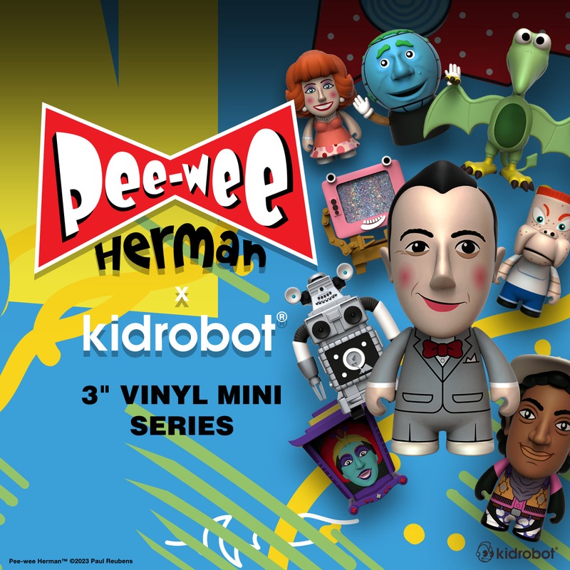 Pee-wee’s Playhouse 3 Vinyl Mini Figure Series by