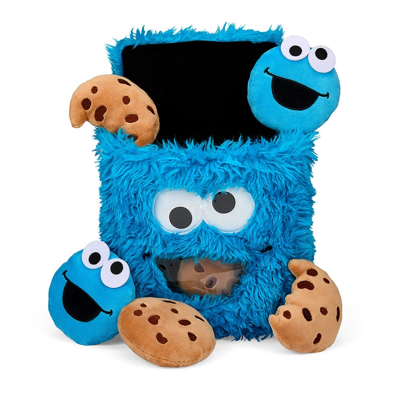 Sesame Street 8 Cookie Monster Interactive Plush Snack Bag