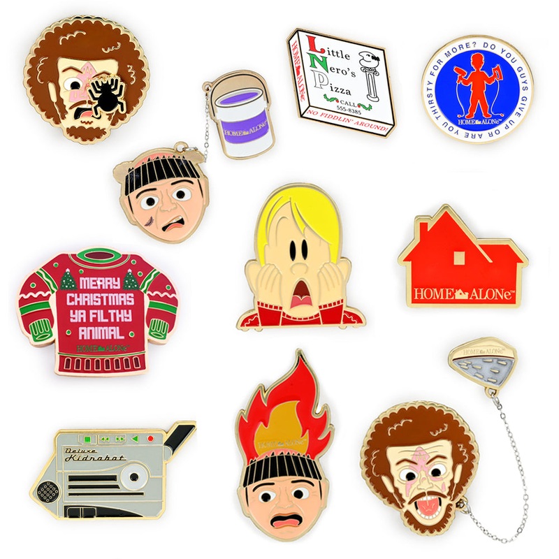 x Home Alone 30th Anniversary Enamel Pins