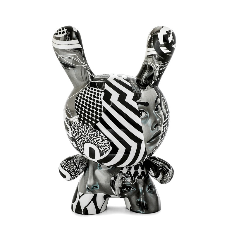 20th Anniversary Monochromic Dunny 8 Art Figure by Tristan Eaton (Limited Edition of 1000)