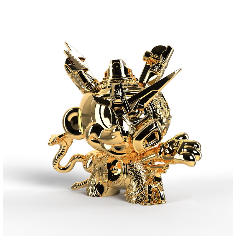 20th Anniversary Still Life Dunny 8 Art Figure by Tristan Eaton – Montana Gold Edition (Limited Edition of 300)