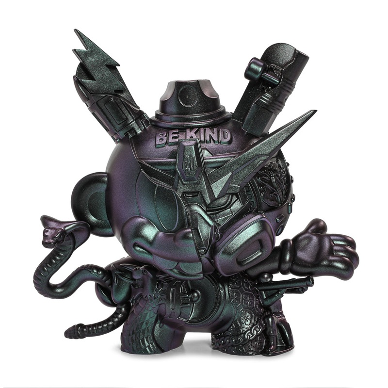 20th Anniversary Still Life Dunny 8 Art Figure by Tristan Eaton – Mystic Black Edition (Limited Edition of 300)