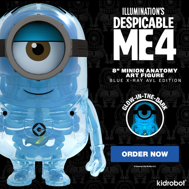 Despicable Me 4 – Minion Anatomy 8 Art Figure – GID X-ray AVL Edition (Limited Edition of 300) – SOLD OUT