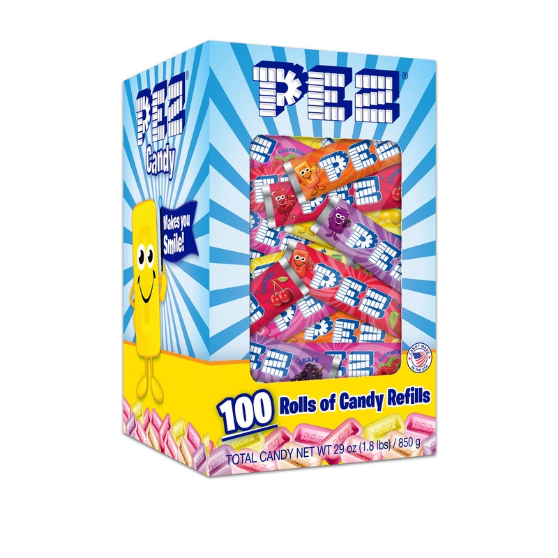 Assorted Fruit Mixed Pack  Refills Bulk Box – 100 rolls