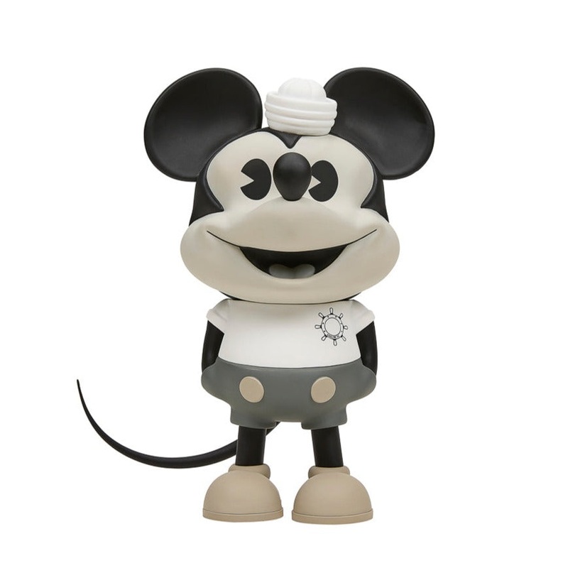 Disney Mickey Mouse Sailor M. Collectible Vinyl Figure by Pasa – Grayscale Edition