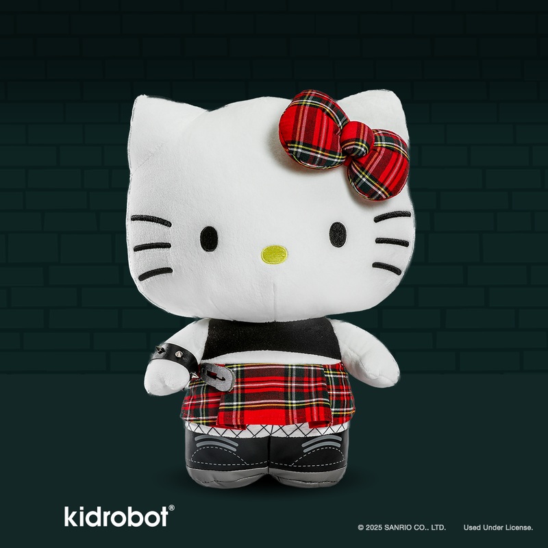 Hello Kitty Punk Plush by