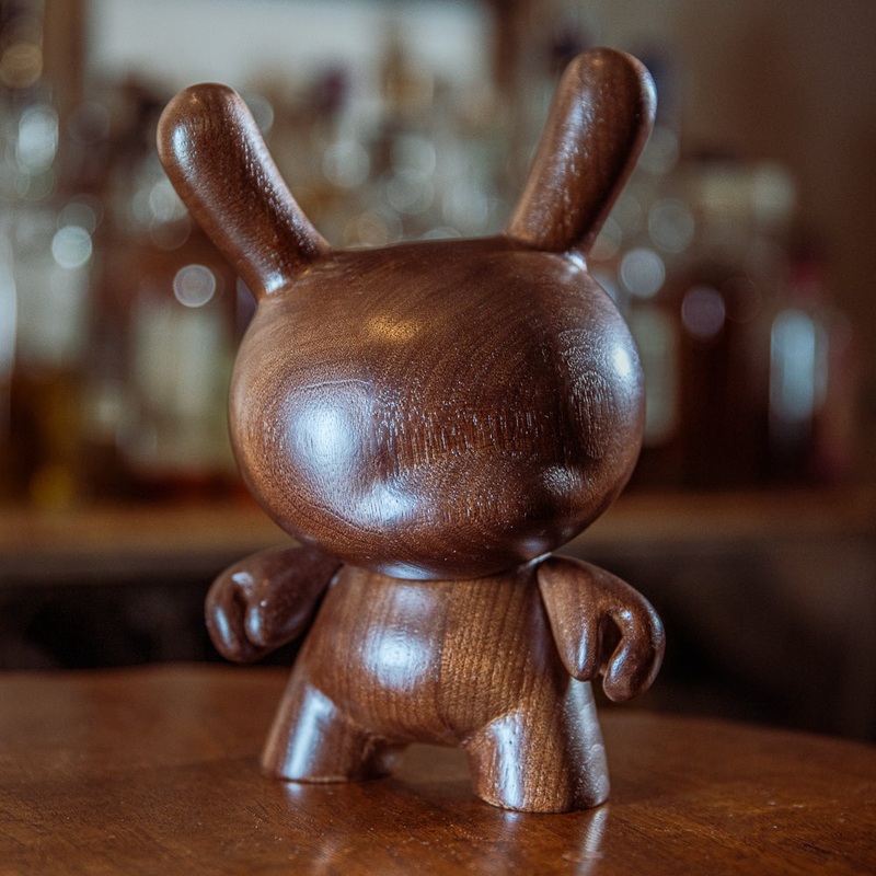 RAW Black Walnut 8 Wood Dunny (Limited Edition of 1000) (PRE-ORDER)