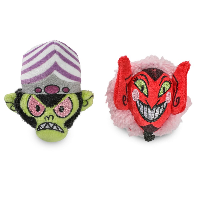 The Powerpuff Girls – Mojo Jojo & HIM Plush Pin 2-Pack – Limited edition of 500 (PRE-ORDER)
