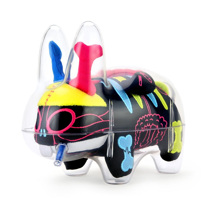 The Visible Labbit 7 Art Toy –  Exclusive Neon Edition