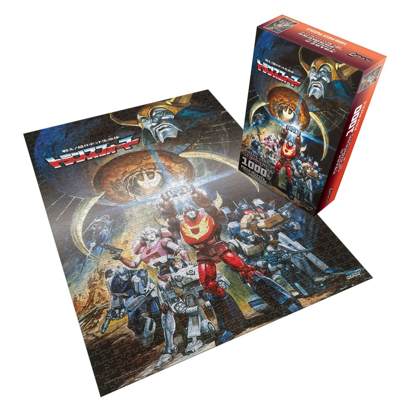 Transformers Japanese 86 Movie Poster Puzzle