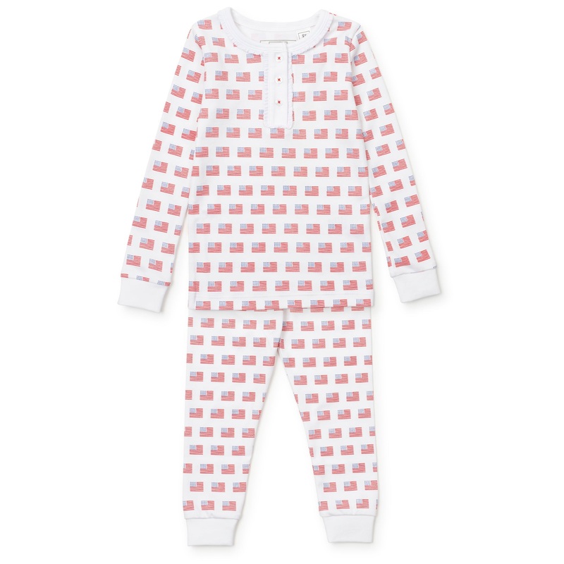 Alden Girls’ Pajama Pant Set – American Flag