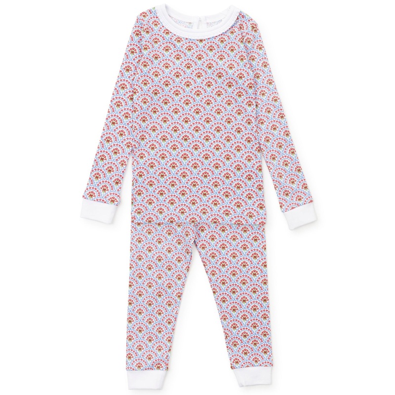 Ava Girls’ Pajama Pant Set – Bunting Floral