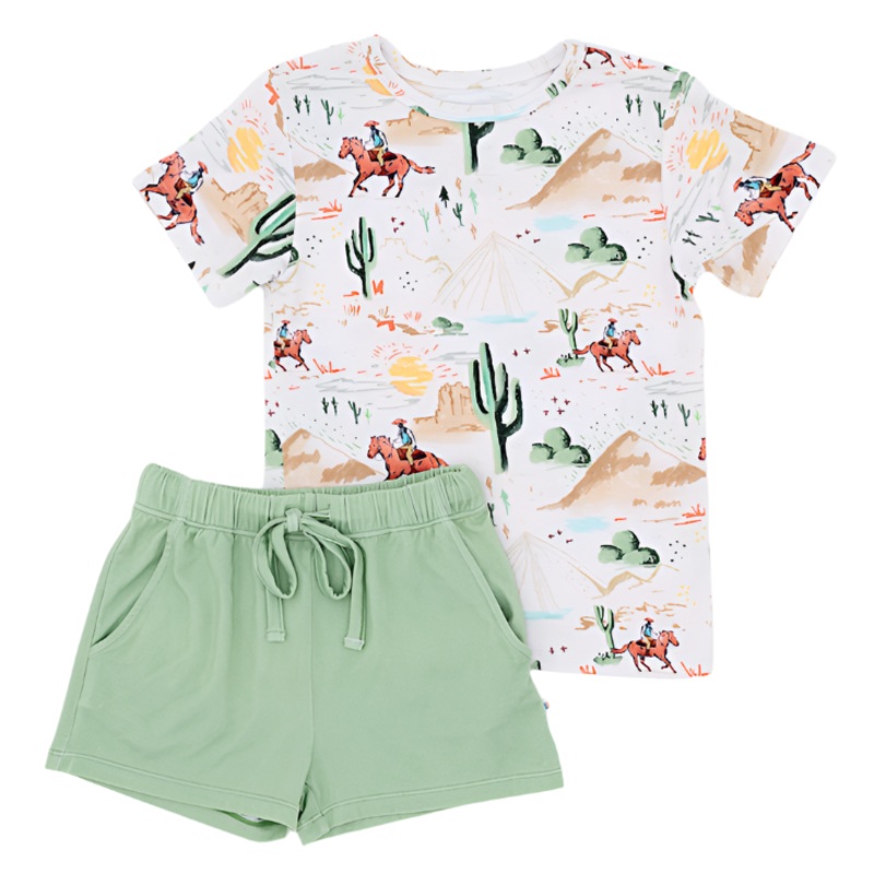Bamboo Shirt + Short Set – Billy Western
