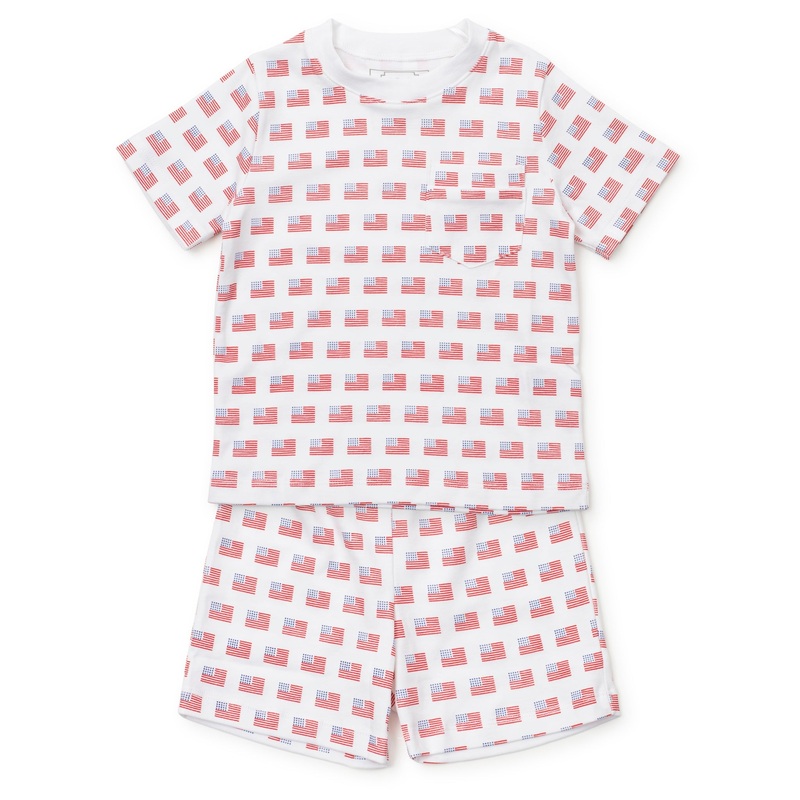 Charles Boys’ Short Set – American Flag