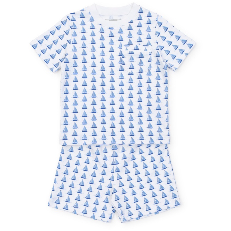 Charles Boys’ Short Set – Sailing Away