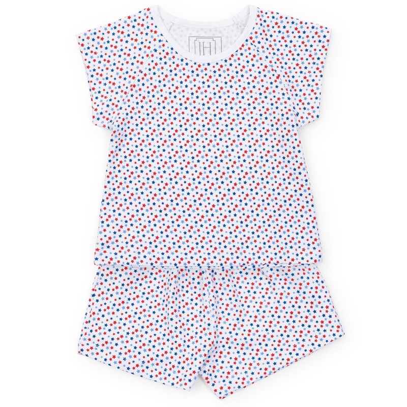 Emery Girls’ Short Set – Star Spangled