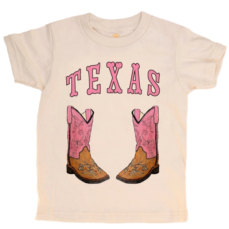 Pink Texas Boots