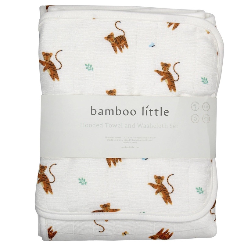 Tiger Hooded Towel Set