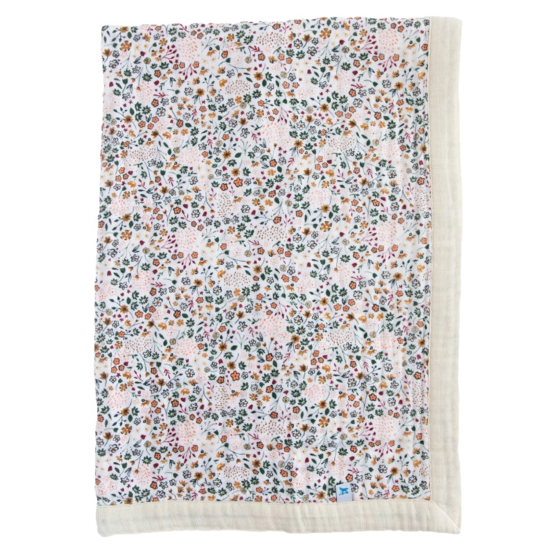 Cotton Muslin Baby Quilt – Pressed Petals