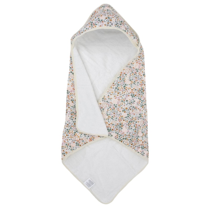 Infant Hooded Towel – Pressed Petals