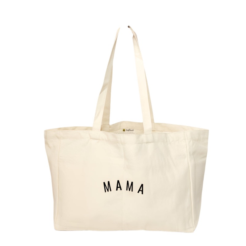 Mama Canvas Tote Bag
