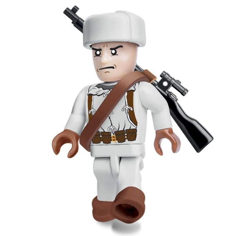 COBI Minifig World War II Soviet Winter Sniper