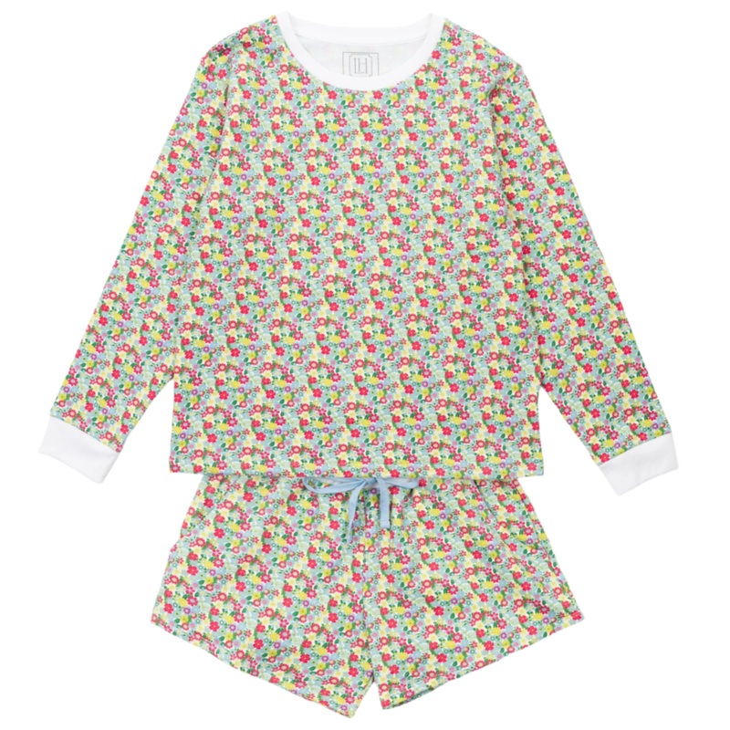 Janann Women’s Sweatshirt Short Set – Arboretum Floral