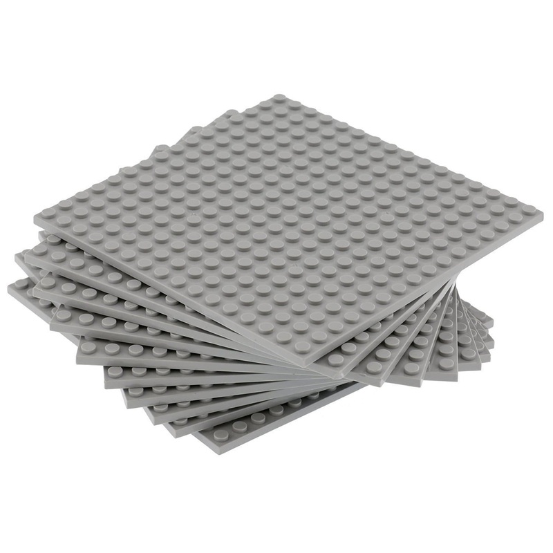 Minifig 16*16 Dots THICKER Building Block Baseplates
