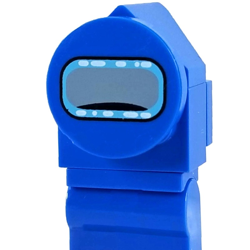Minifig Among Us Blue Imposter