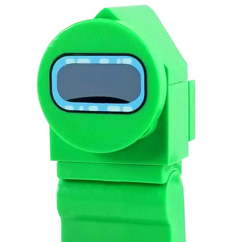 Minifig Among Us Green Imposter