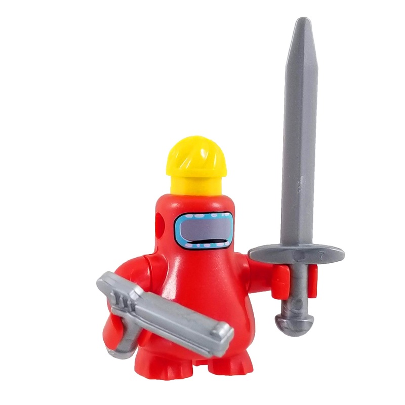 Minifig Among Us Red v1