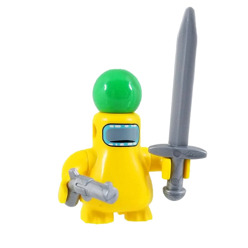 Minifig Among Us Yellow v1