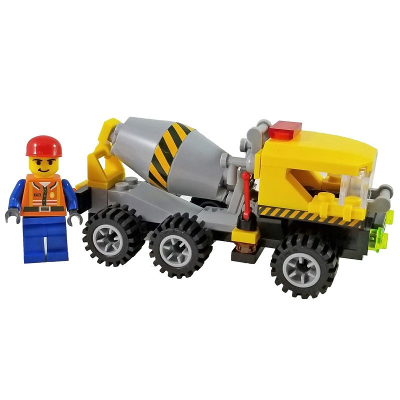 Minifig Cement Mixer Truck Mini Set
