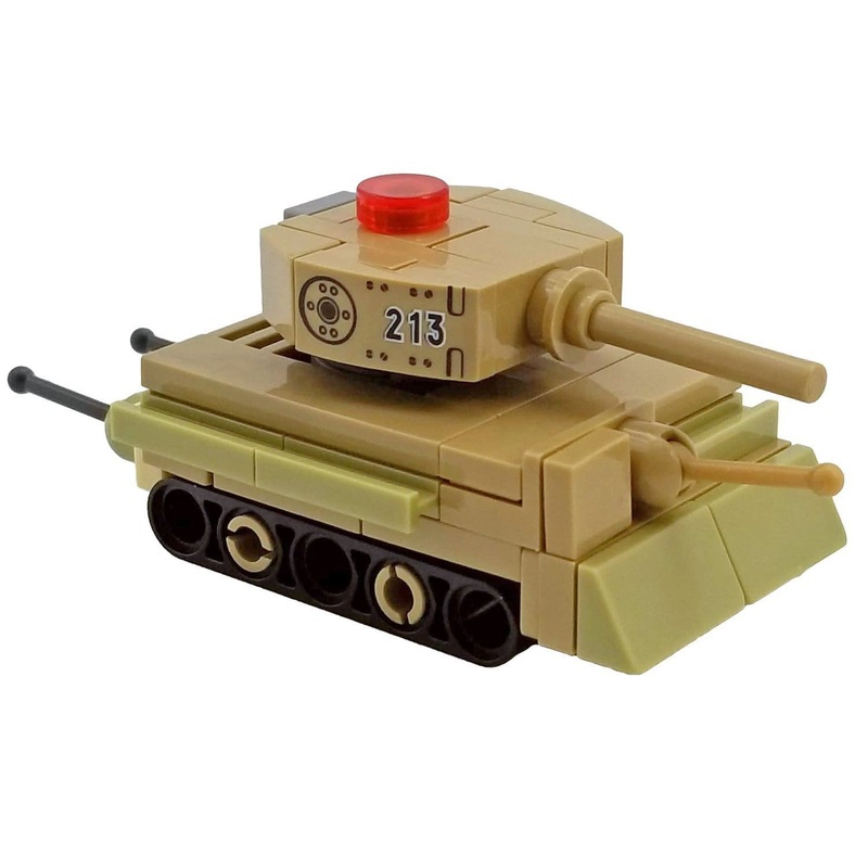Minifig Micro German Tiger Tank