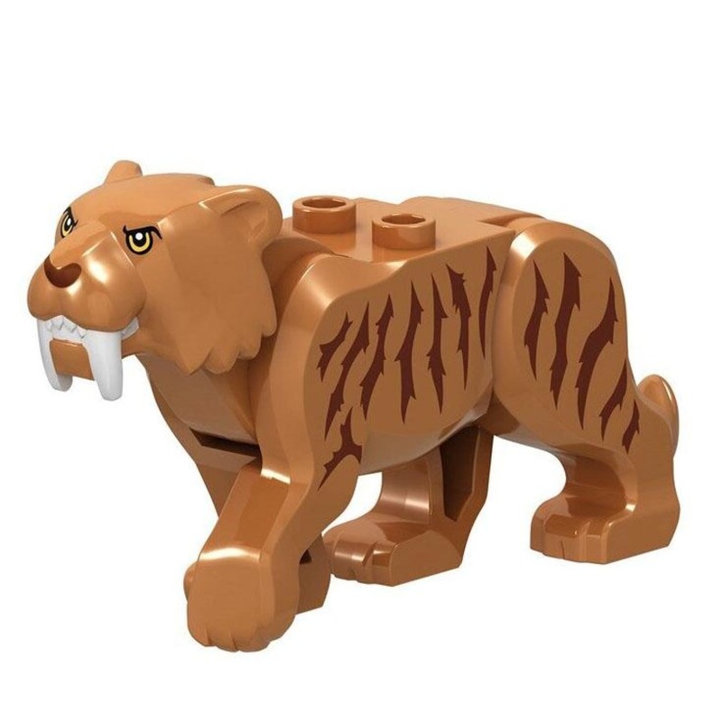 Minifig Saber-toothed Tiger