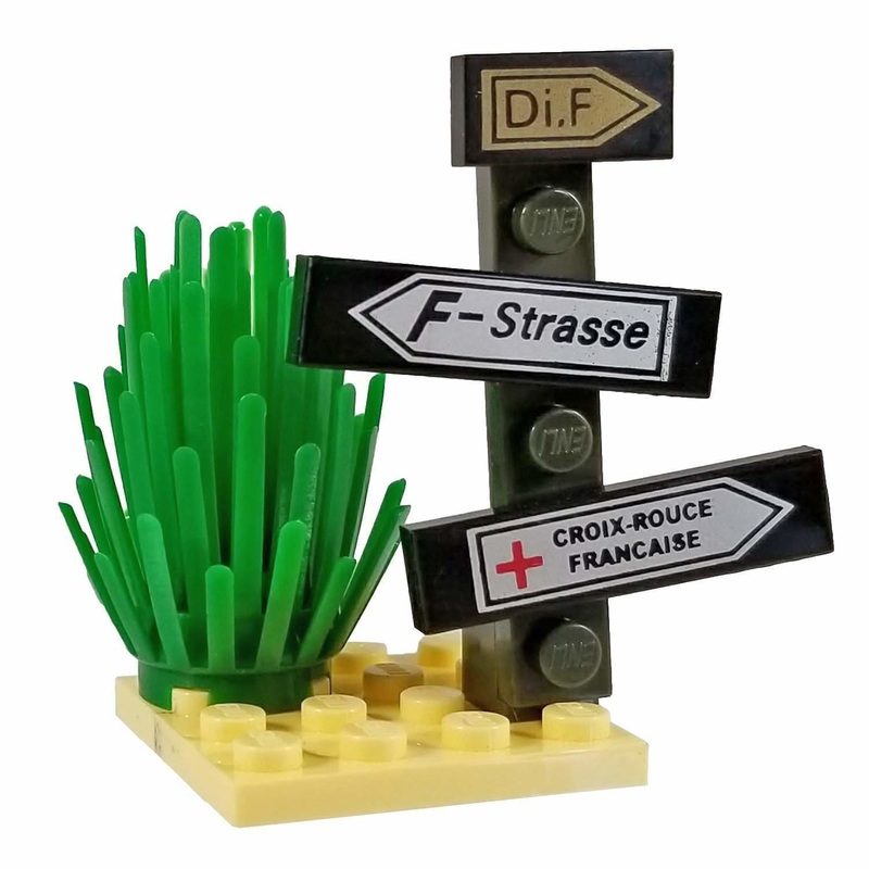 Minifig Signpost Set