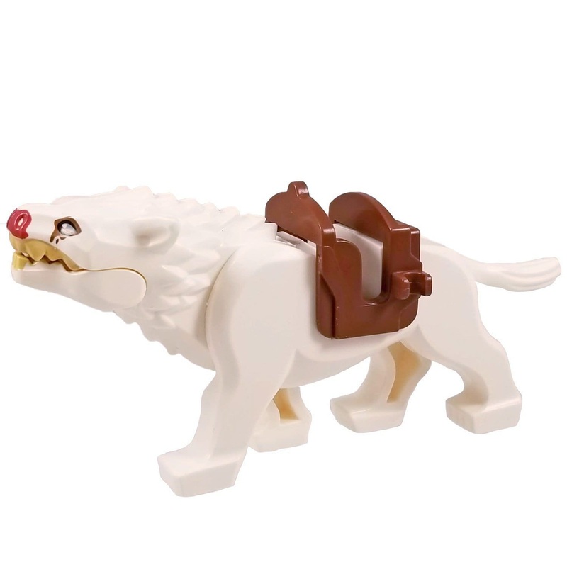 Minifig White Wolf Warg