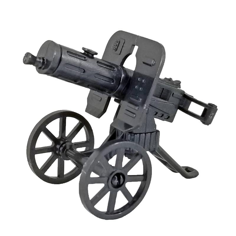 Minifig World War II PM 1910 Maxim Machine Gun Grey