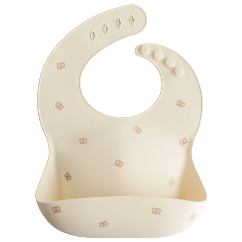 Silicone Baby Bib – Pretzel