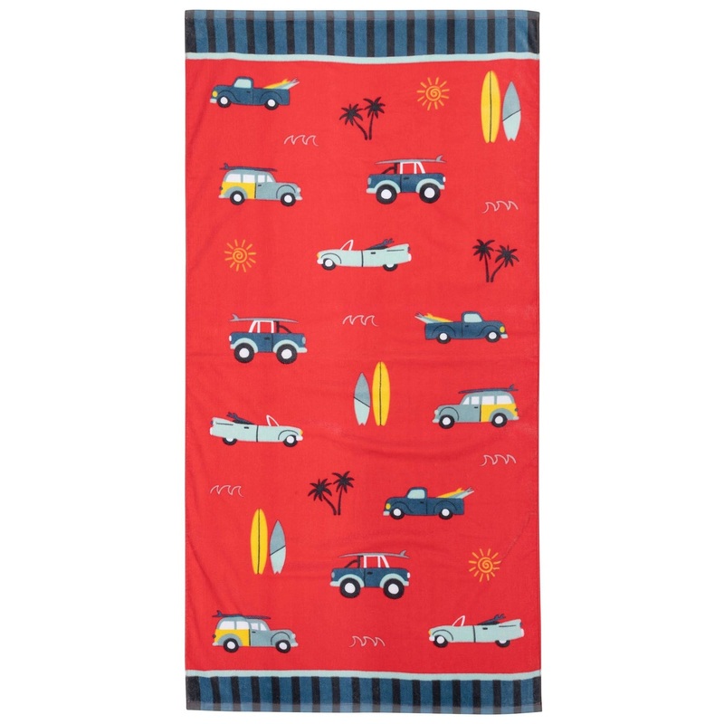 Beach and Bath Towel – Surf’s Up