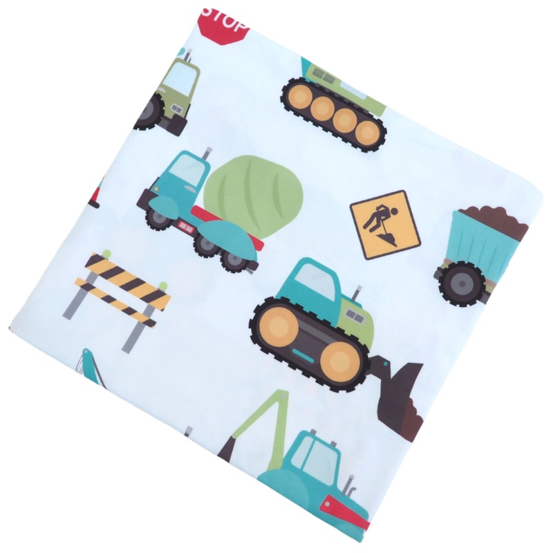 Buttery Soft and Stretchy Swaddle Blanket – Construction Trucks